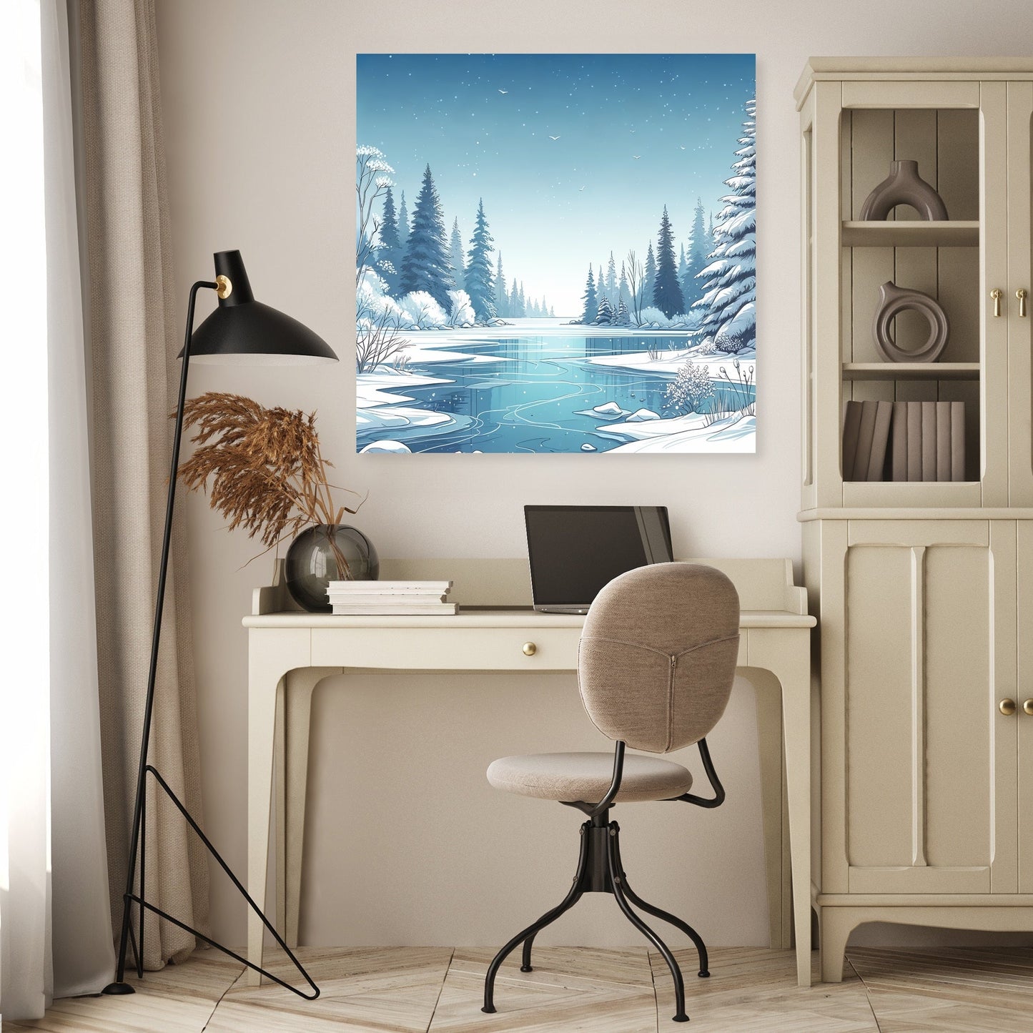 Winter Tranquility Canvas
