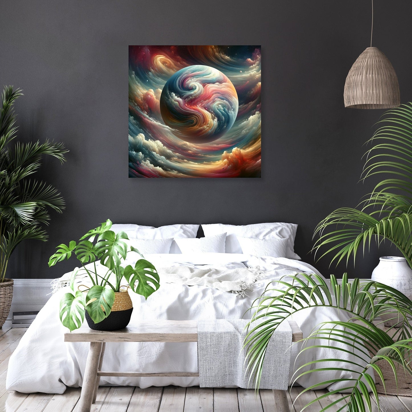 Gas Planet Canvas
