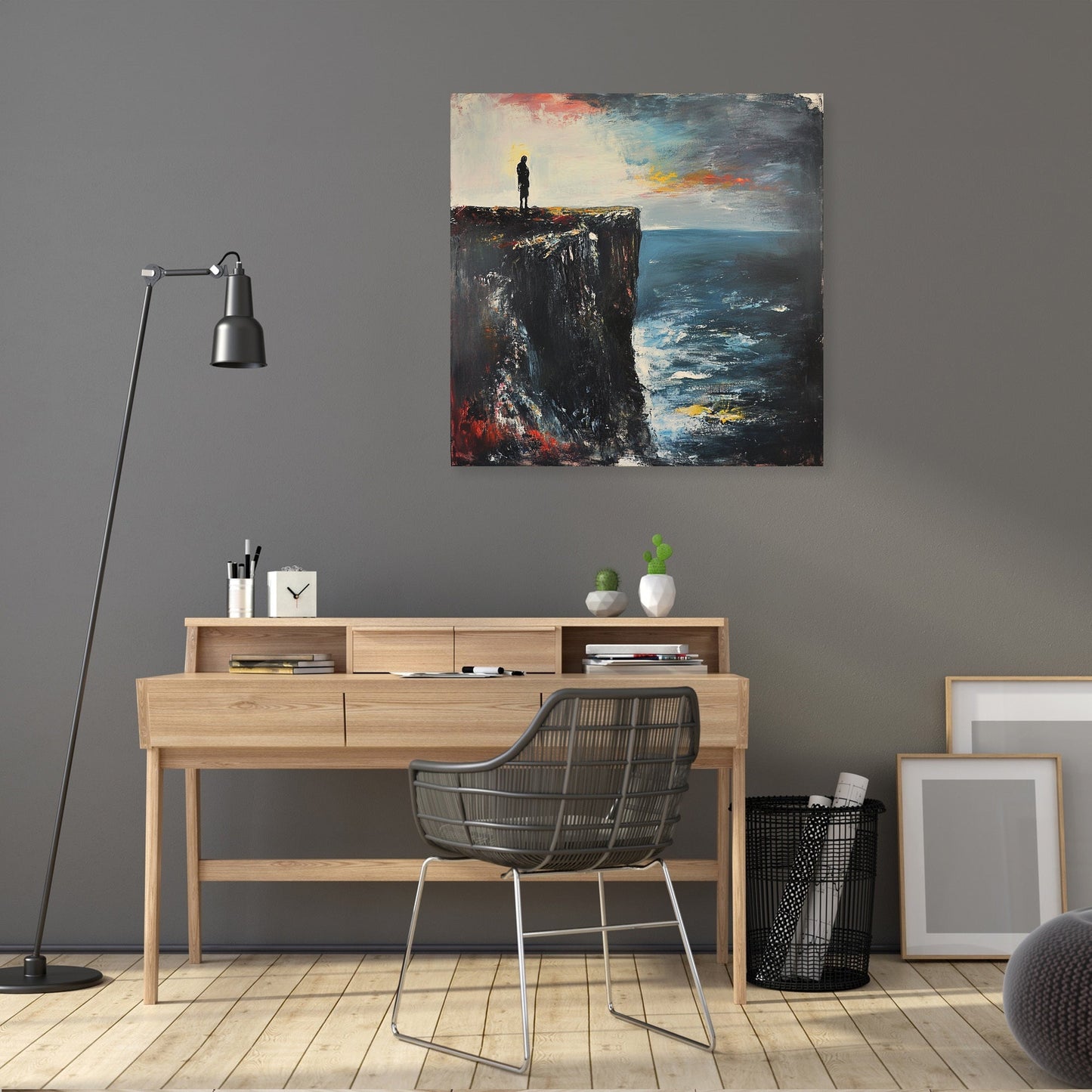 Saint David's Cliff Canvas