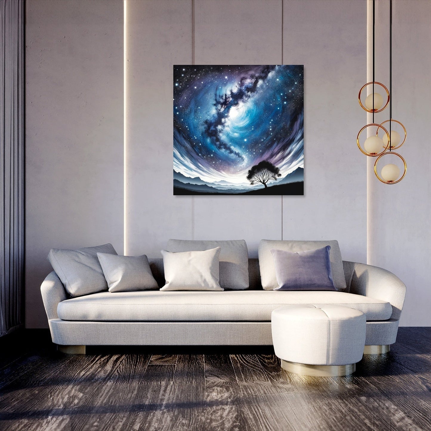 Starry Solitude Canvas