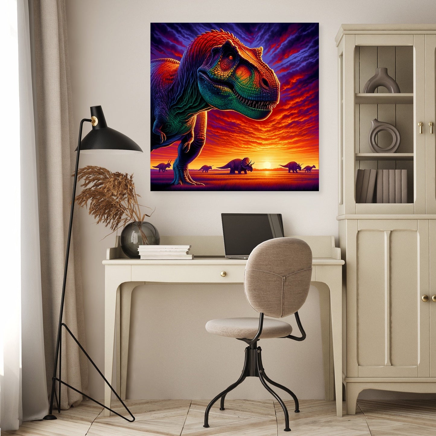 Sunset Majesty Rex Canvas