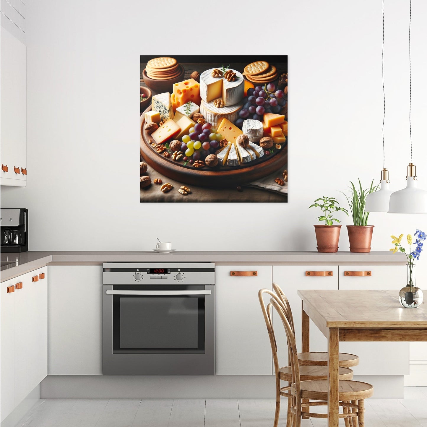Gourmet Cheeseboard Canvas