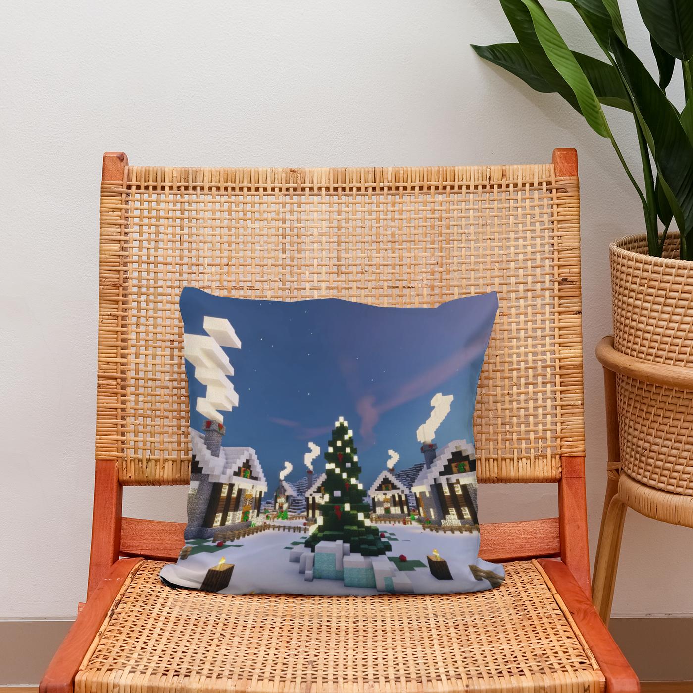 Frosted Hamlet Cotton Cushion