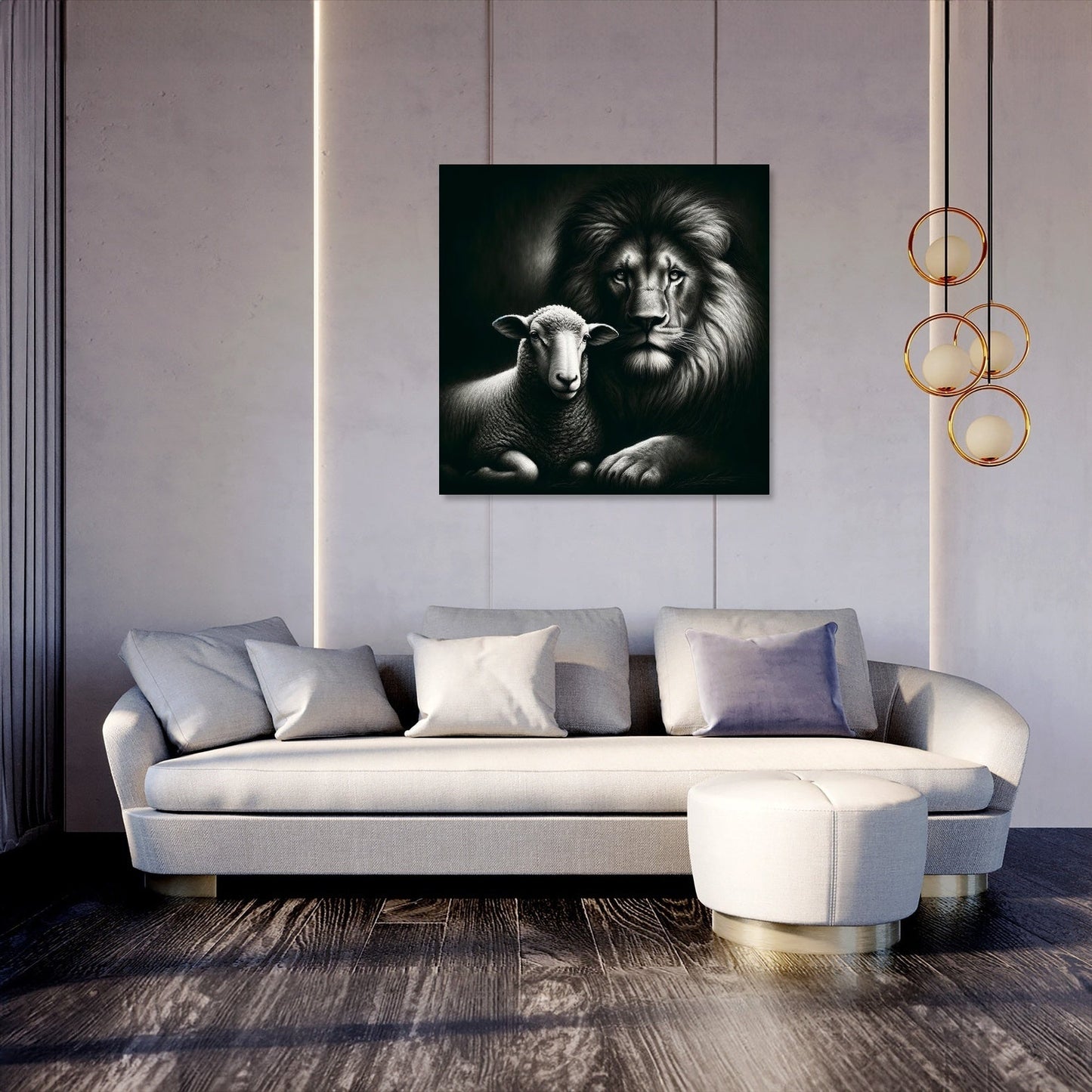 Guardian Shadow Canvas