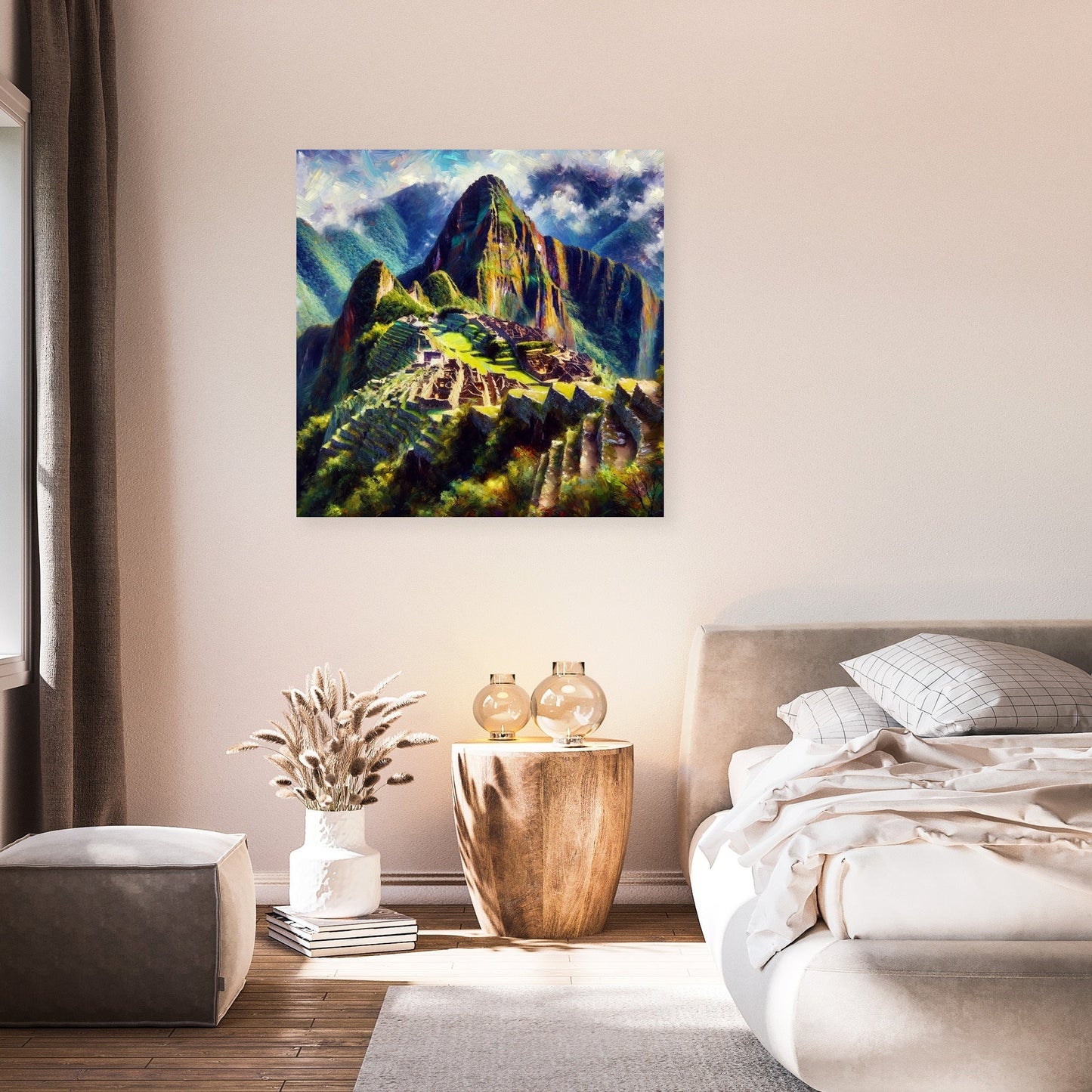 Huayna Picchu Vibrance Canvas