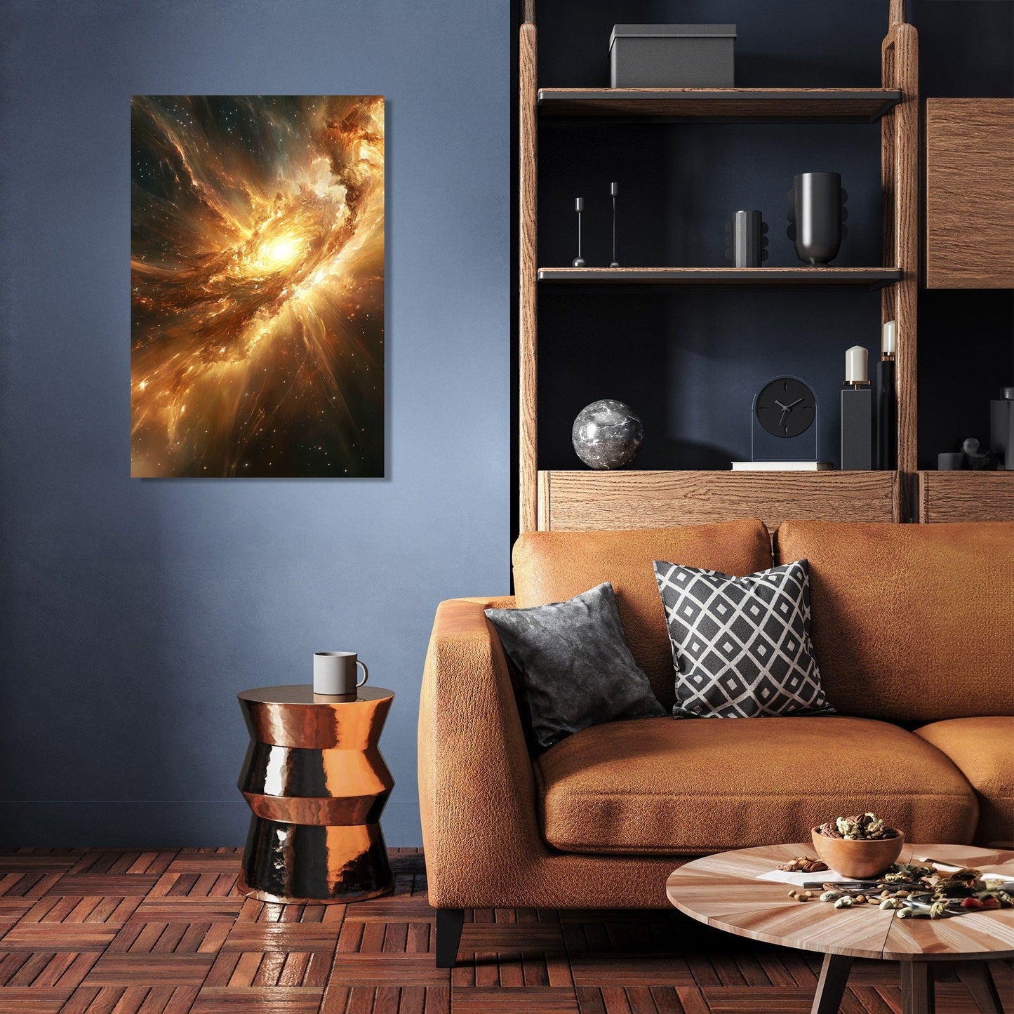 Celestial Starburst Canvas