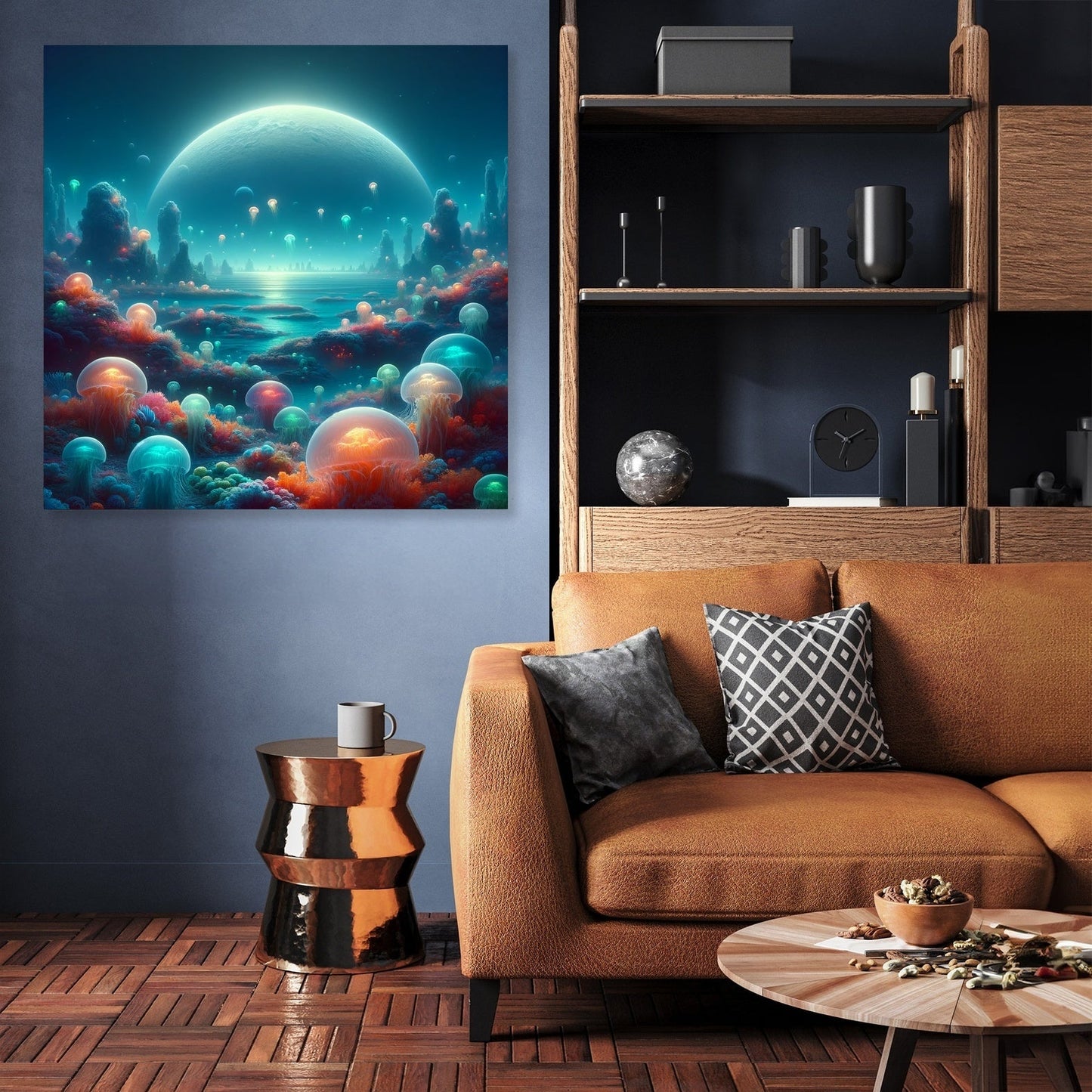 Alien Ocean Canvas