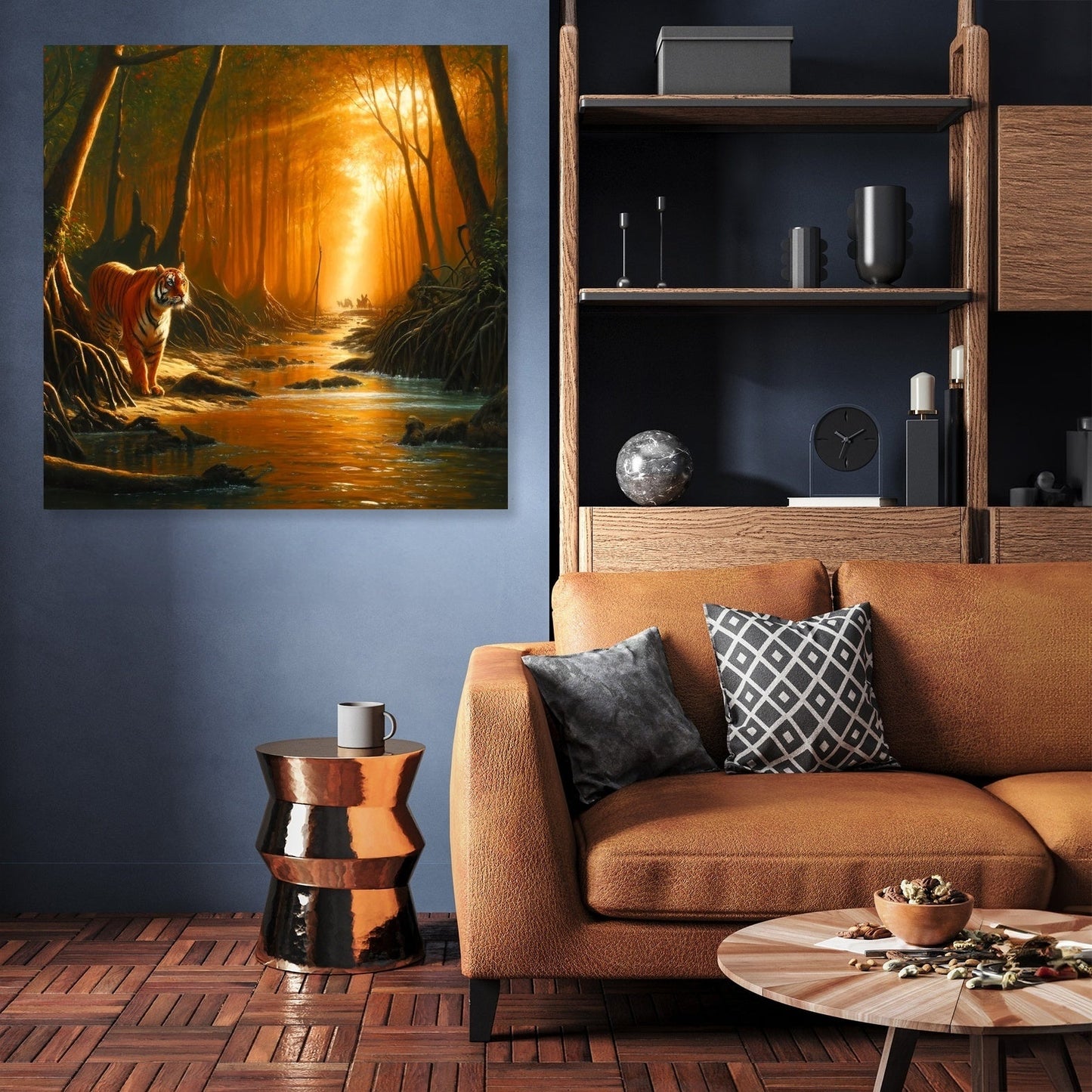 Sundarbans Tiger Majesty Canvas