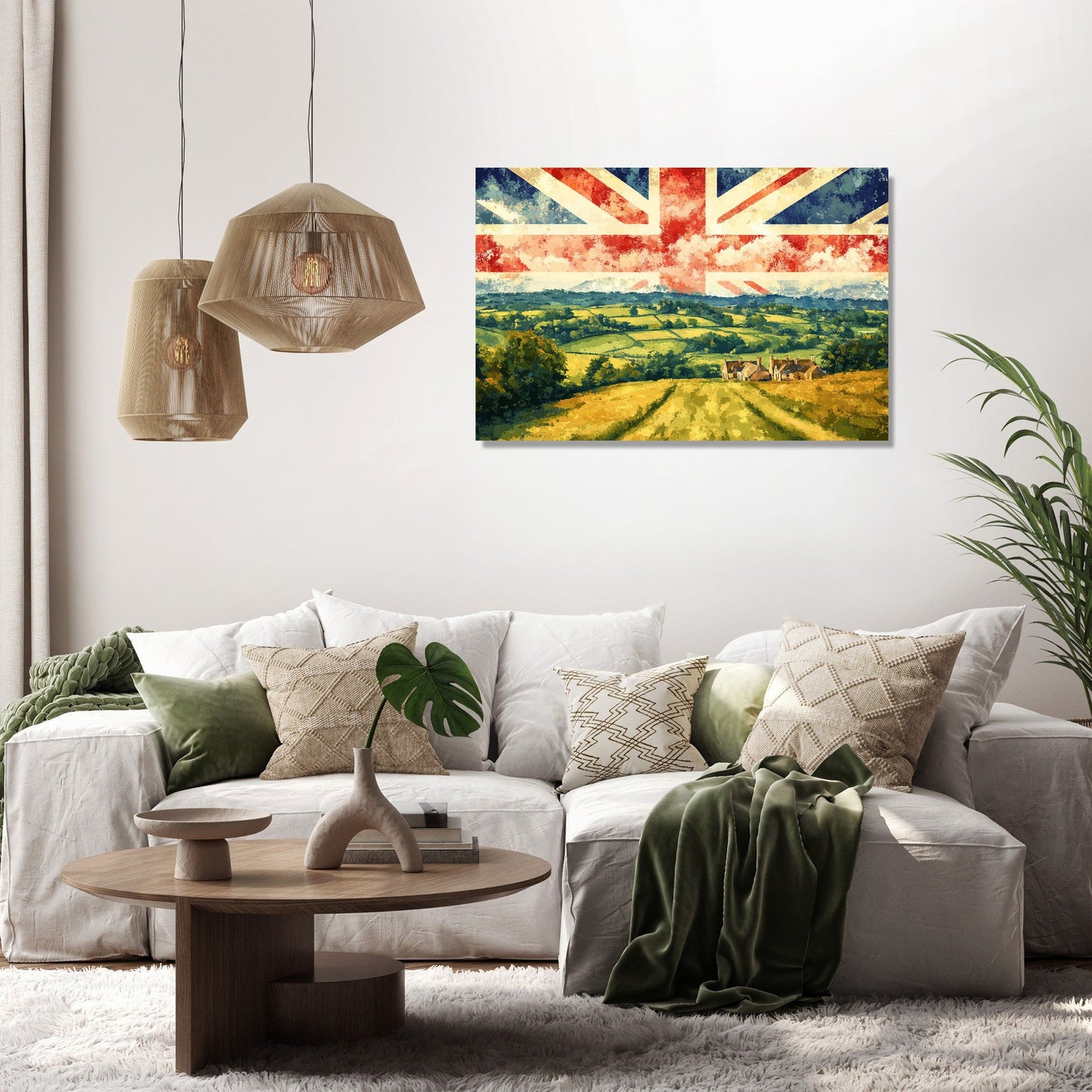 Union Jack Harmony Canvas