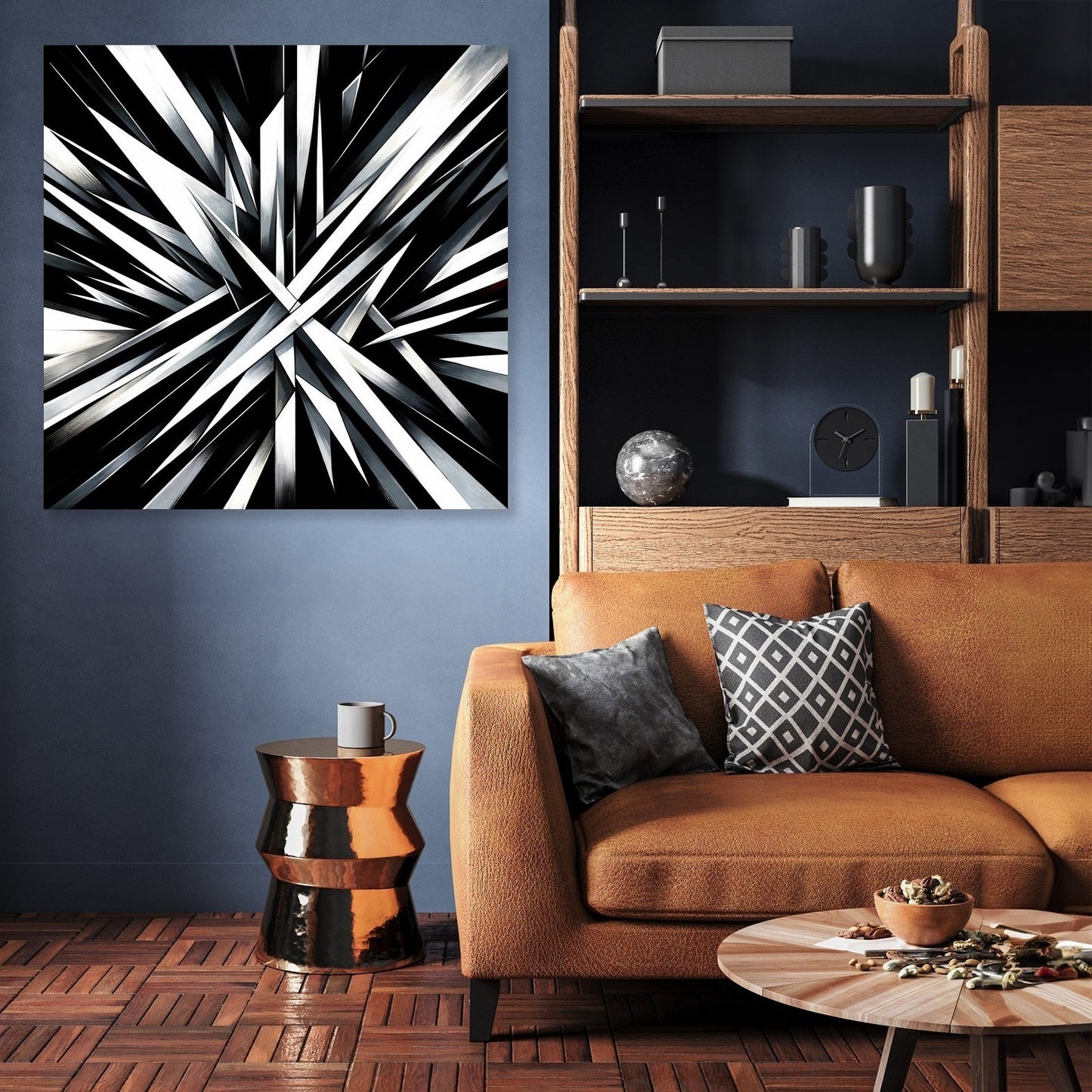 Tension Strained Canvas