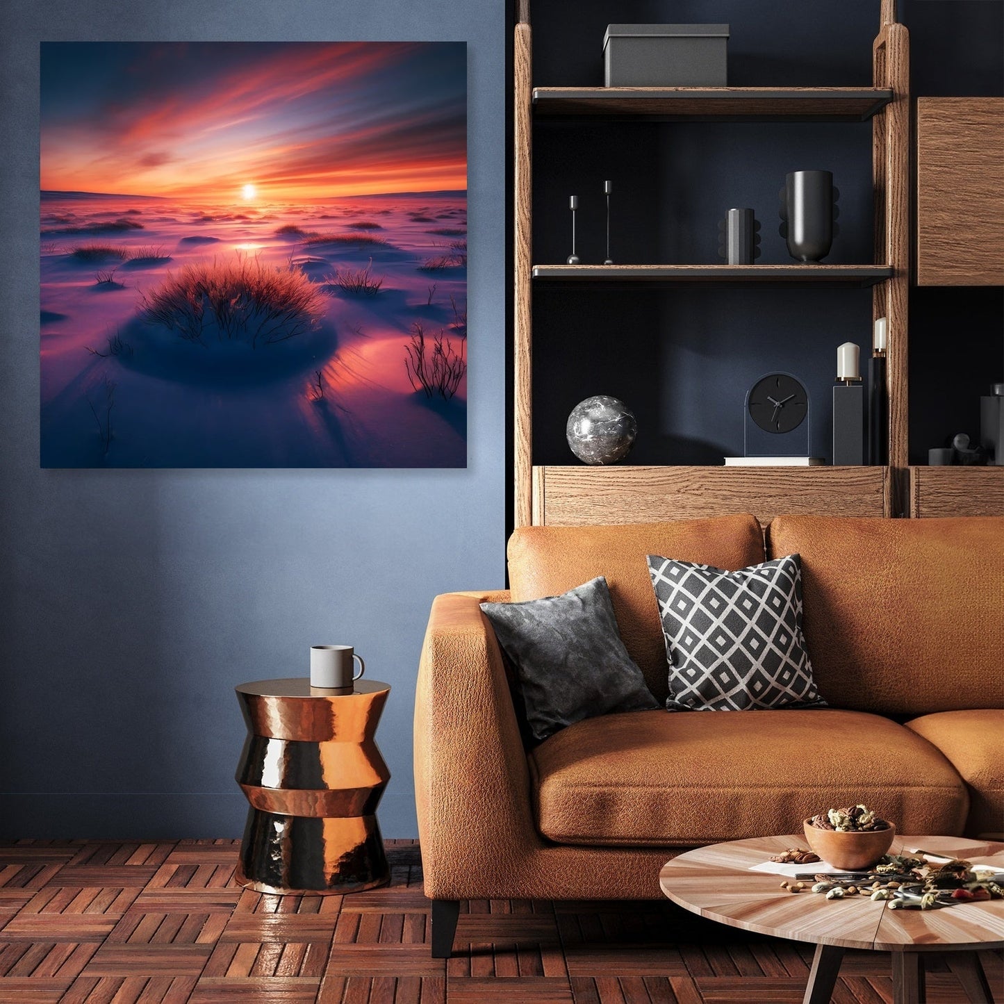 Tundra Sunset Canvas