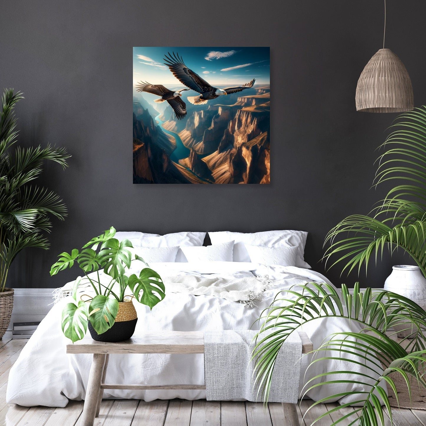 Soaring Eagles Canvas