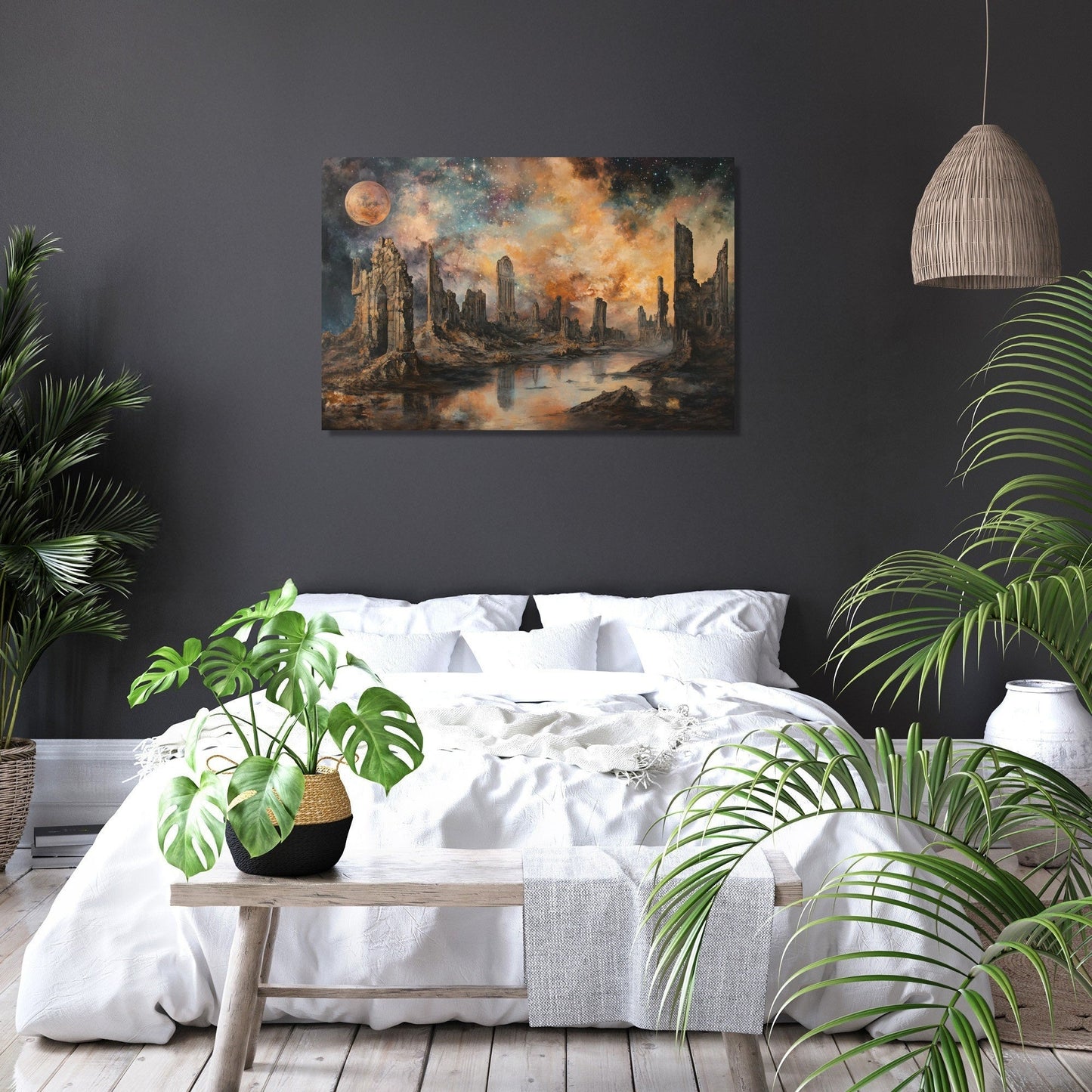 Celestial Ruins Canvas
