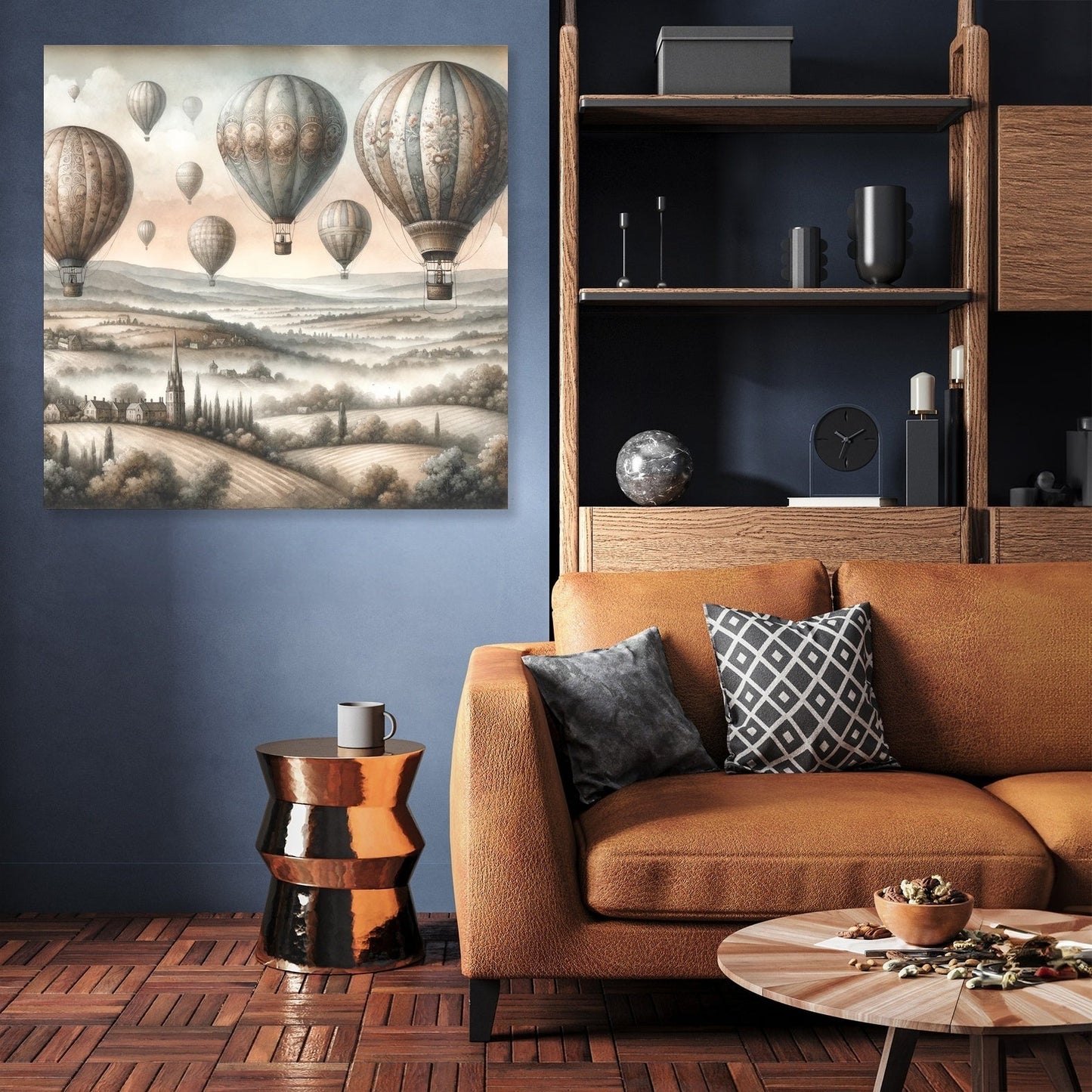 Victorian Skies Canvas