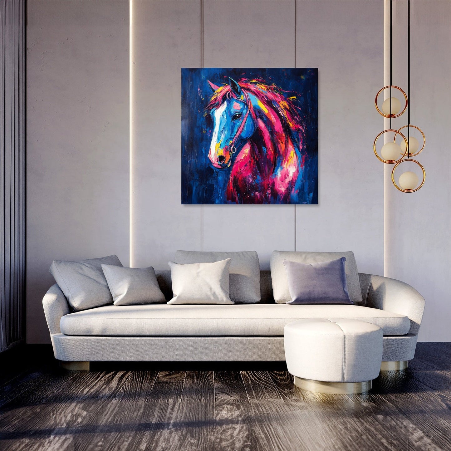 Electric Equine Canvas
