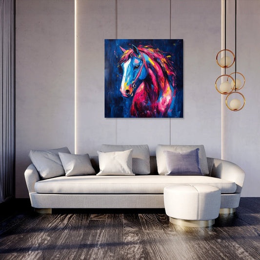 Electric Equine Canvas