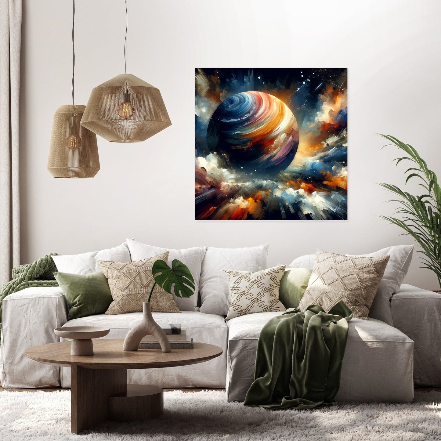 Planetary Passion Canvas