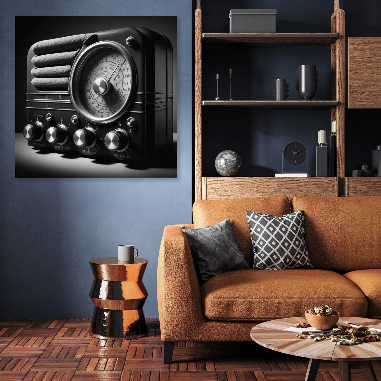 Vintage Broadcast Canvas