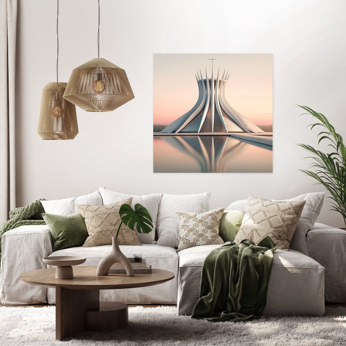 Metropolitan Cathedral Reflections Canvas