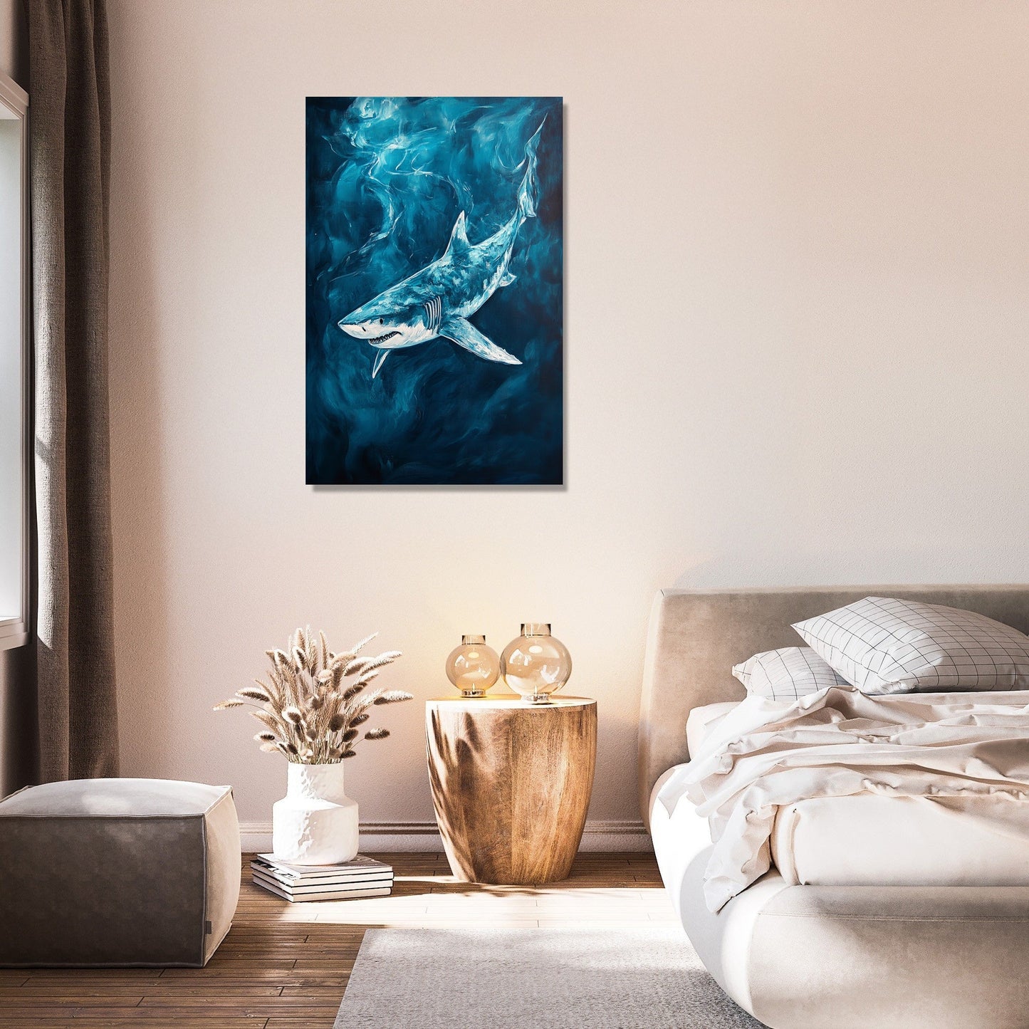 Silent Shark Canvas