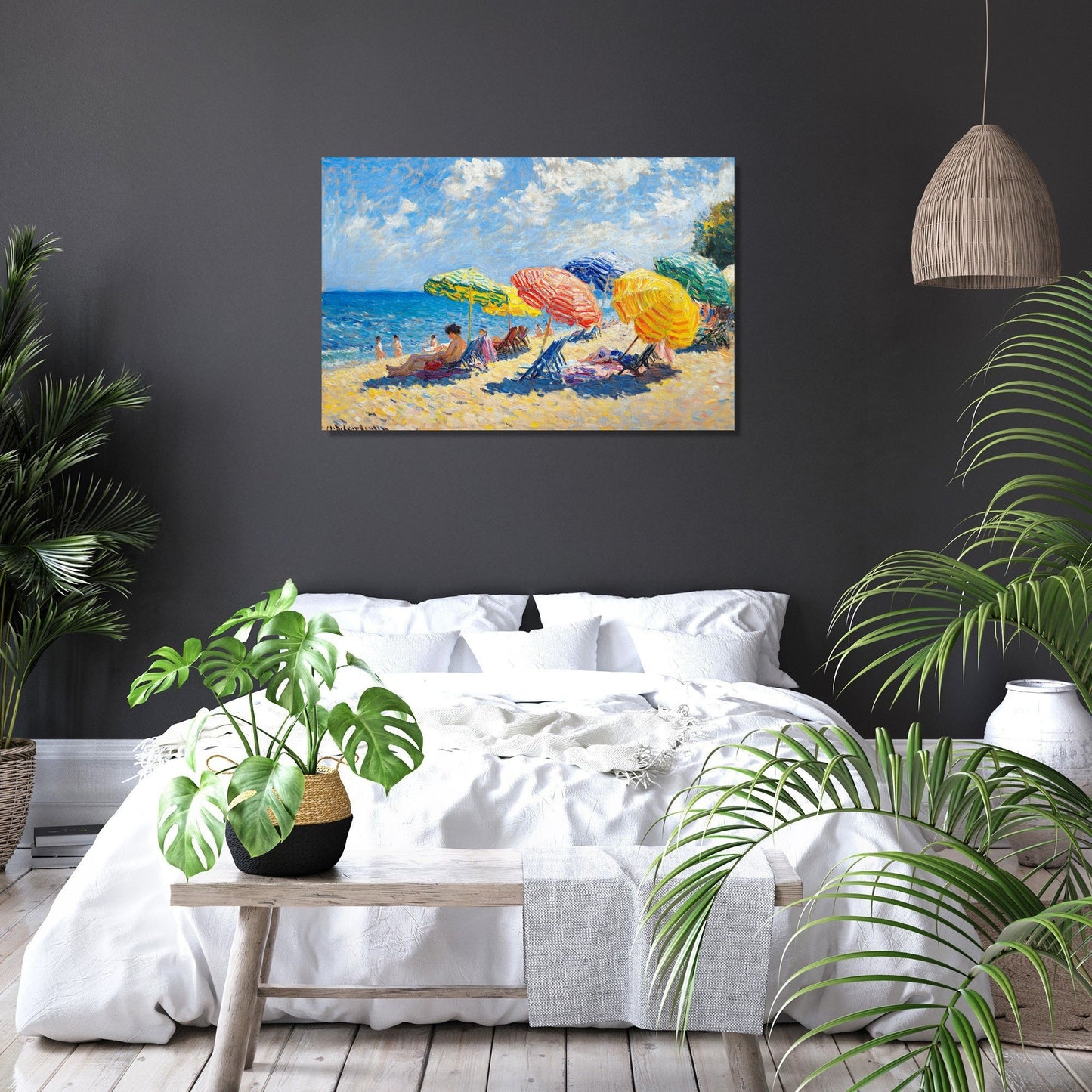 Beach Parasols Canvas