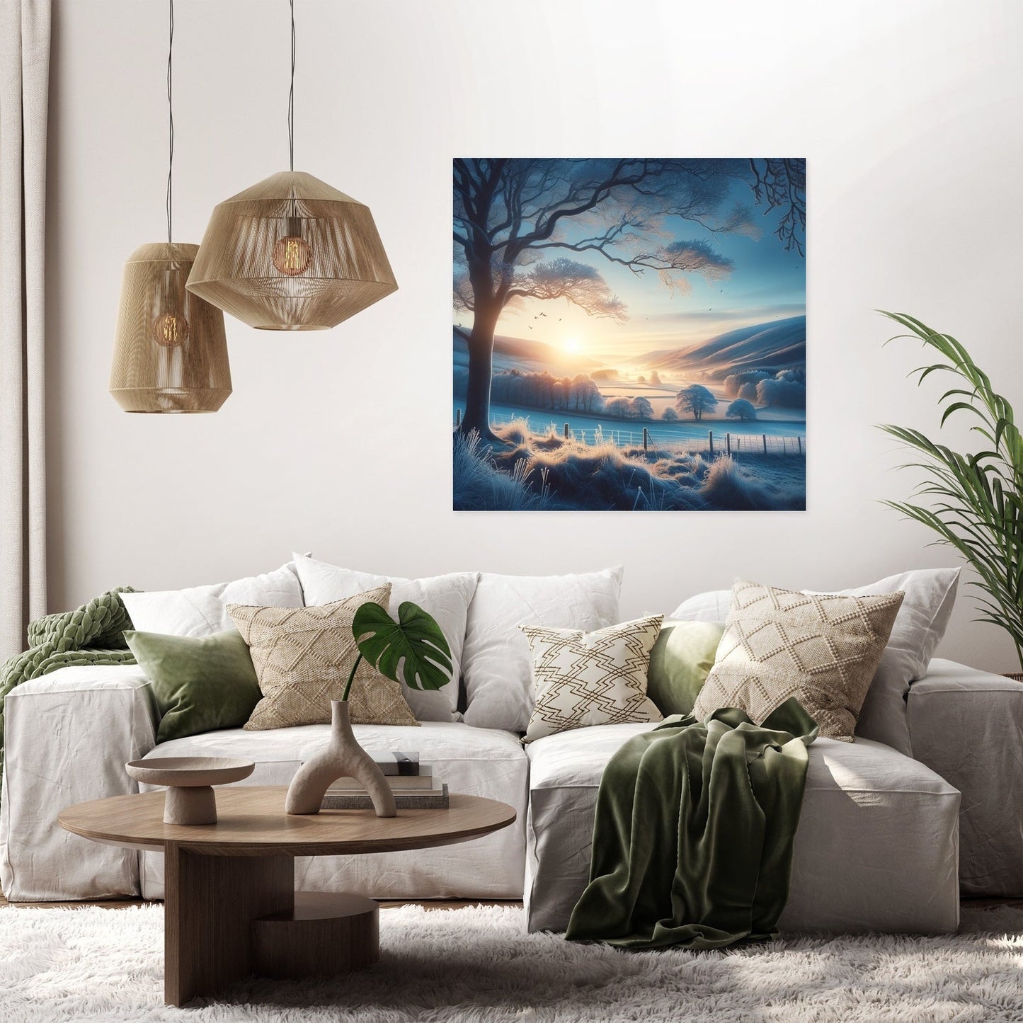 Dundee Dawn Frost Canvas