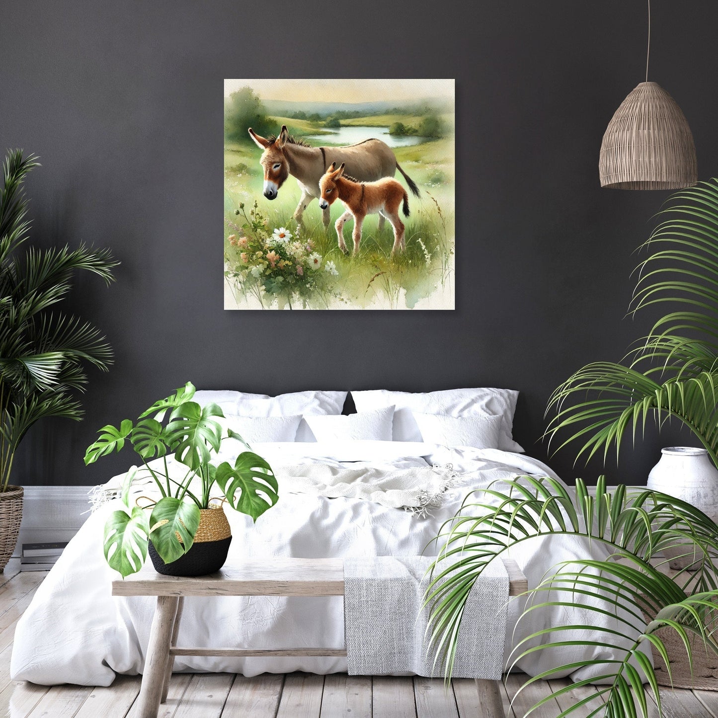 Gentle Meadow Companions Canvas