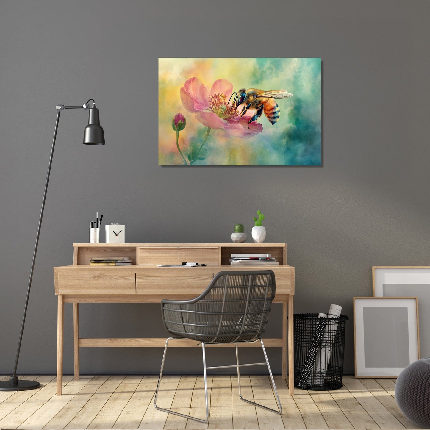 Bee Blossom Canvas