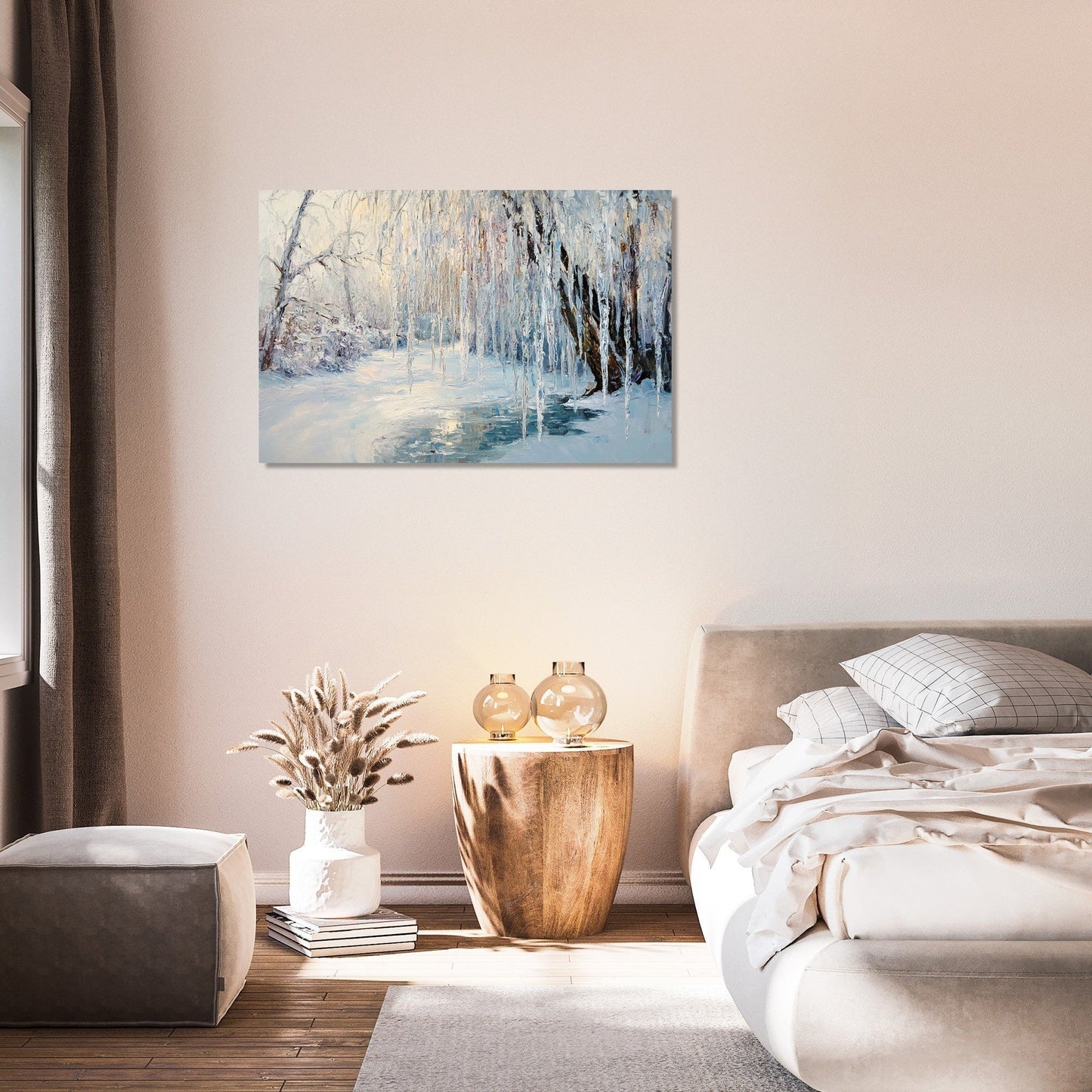 Icicle Dreamscape Canvas