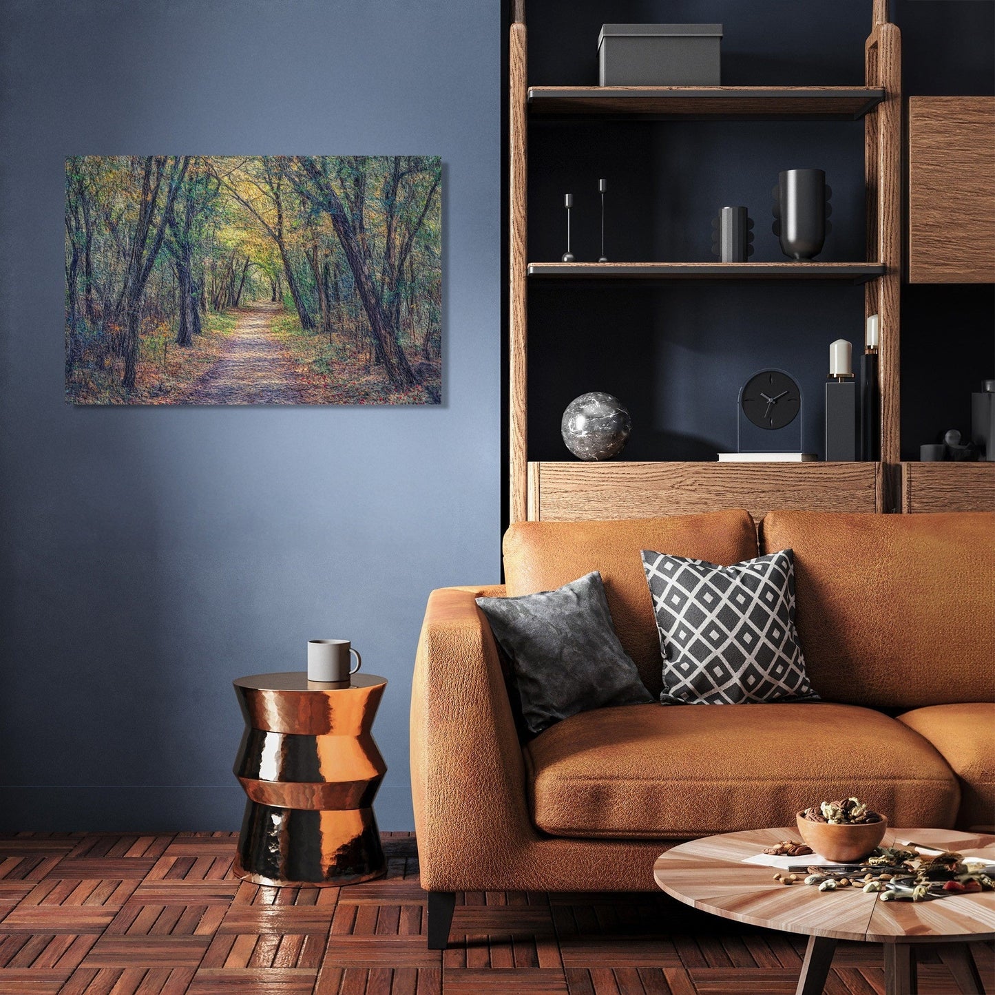 Nostalgic Wild Berry Canvas