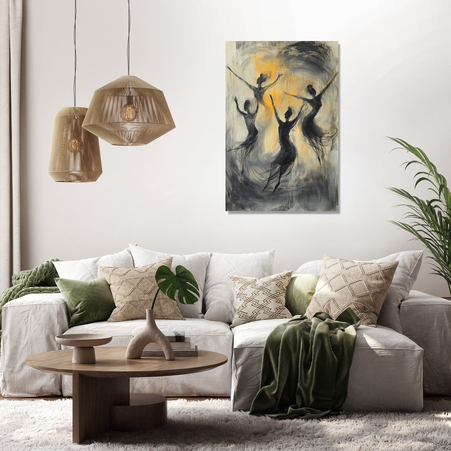Joyful Whirlwind Canvas