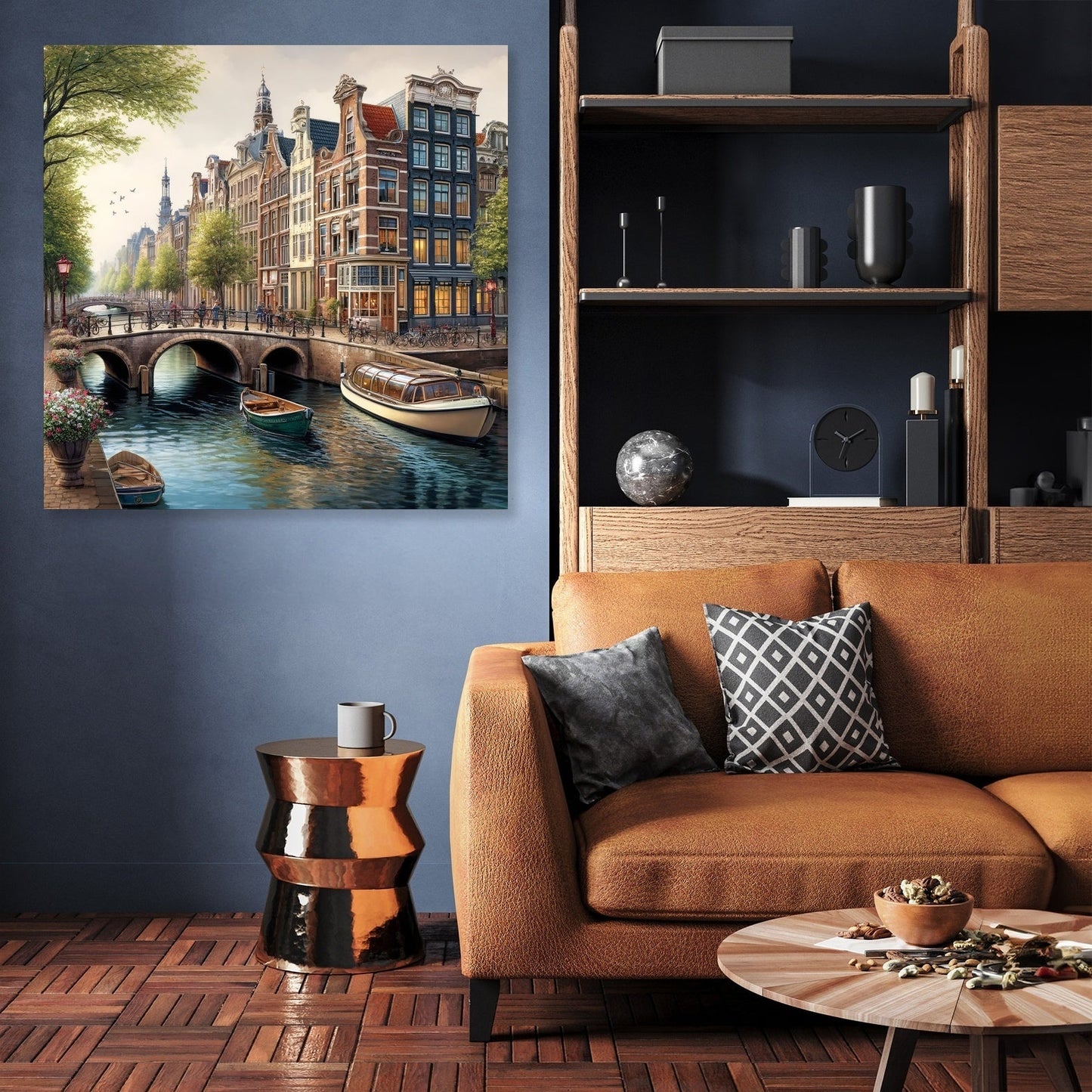 Prinsengracht Canal Canvas