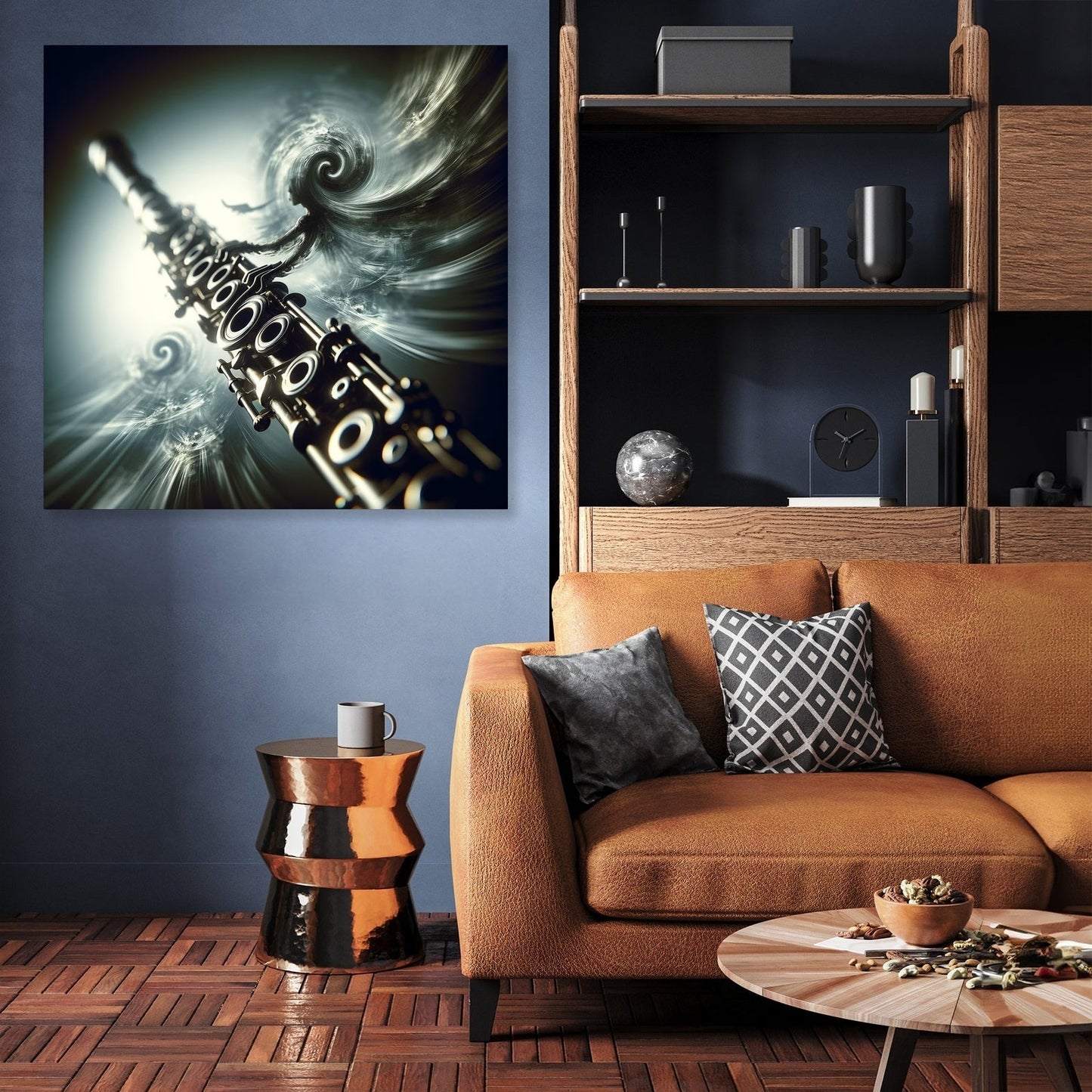 Flute's Flight Canvas