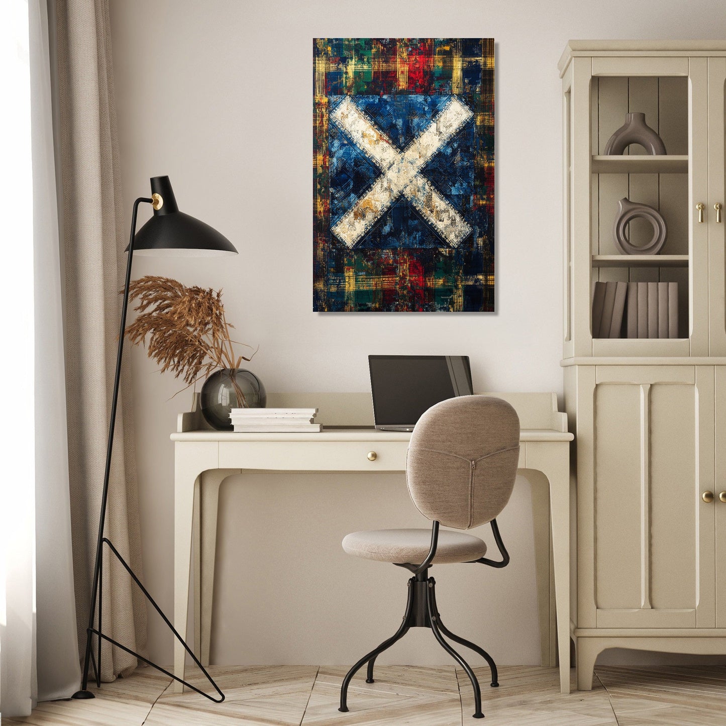 Saltire’s Tartan-Lashed Canvas
