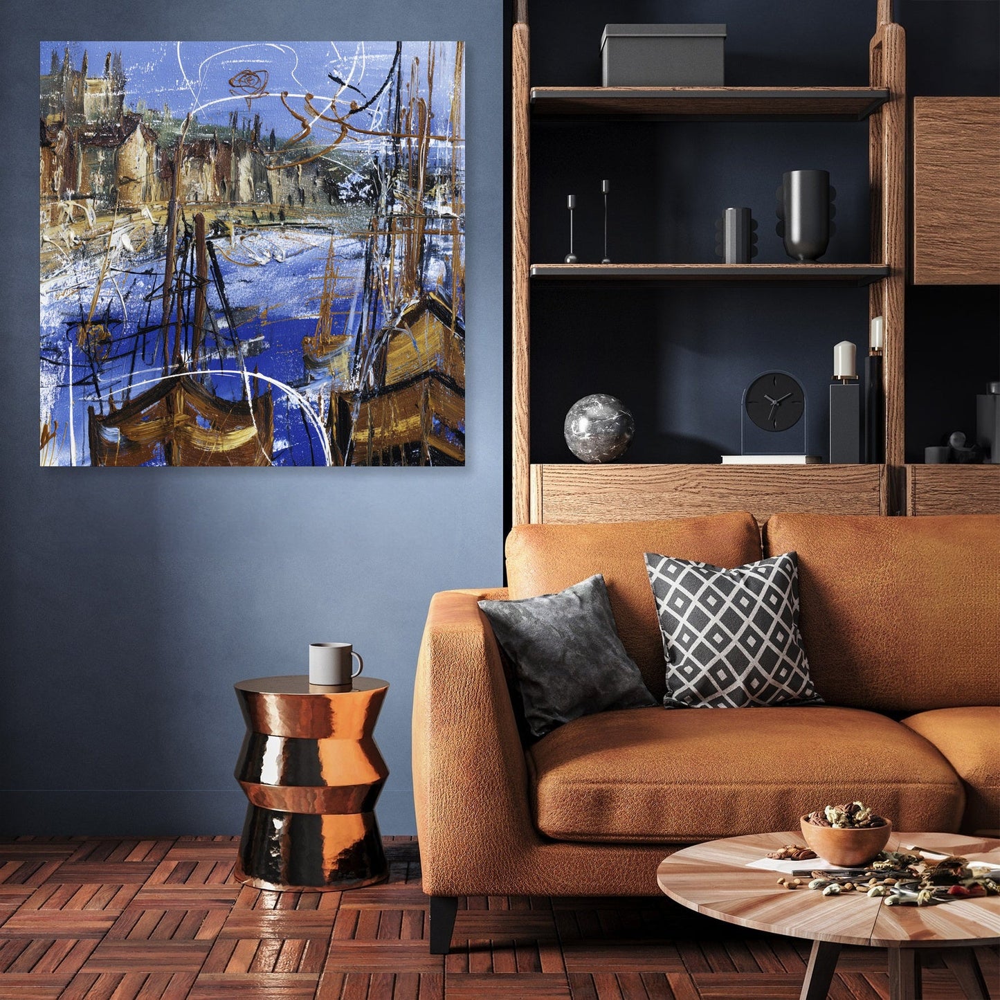 Whitby Port Heritage Canvas