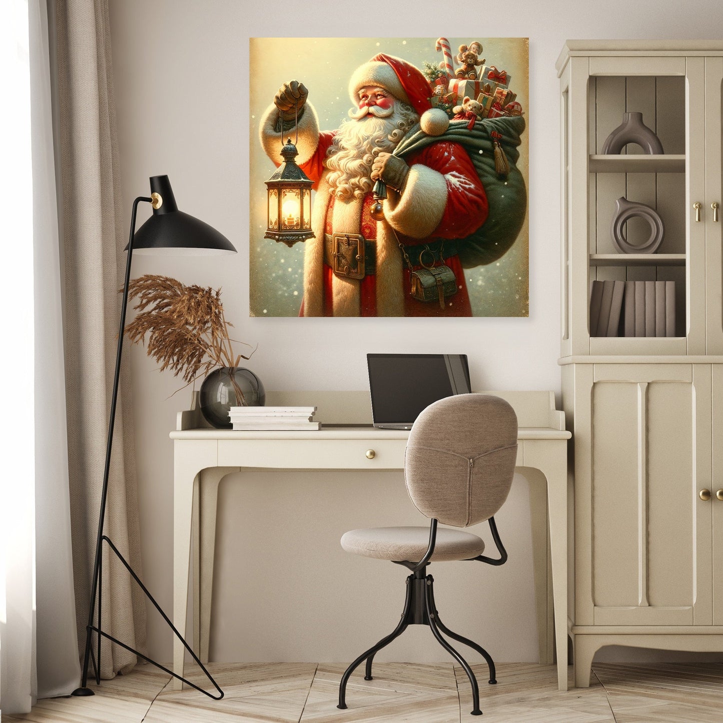 Vintage Holiday Cheer Canvas