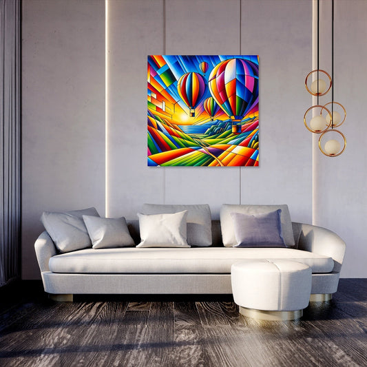 Cubist Odyssey Canvas