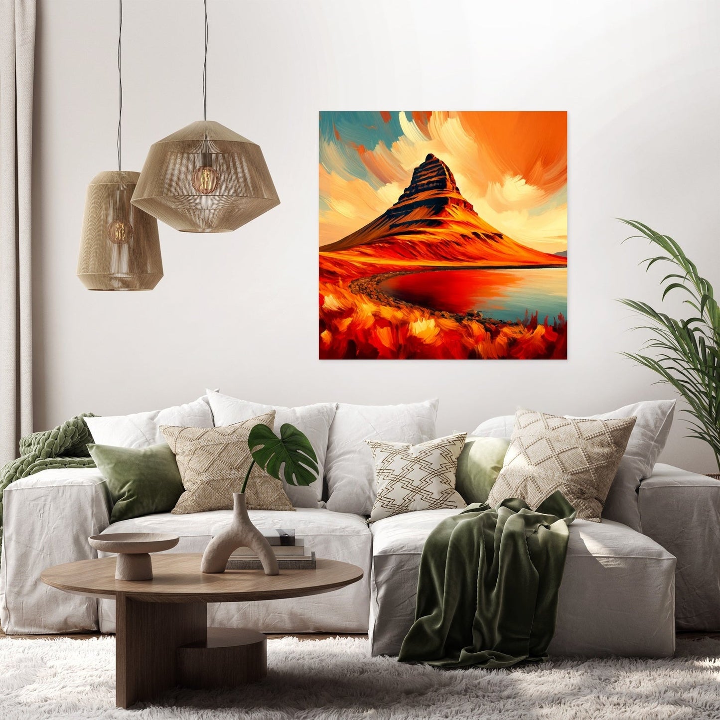 Kirkjufell Warmth Canvas