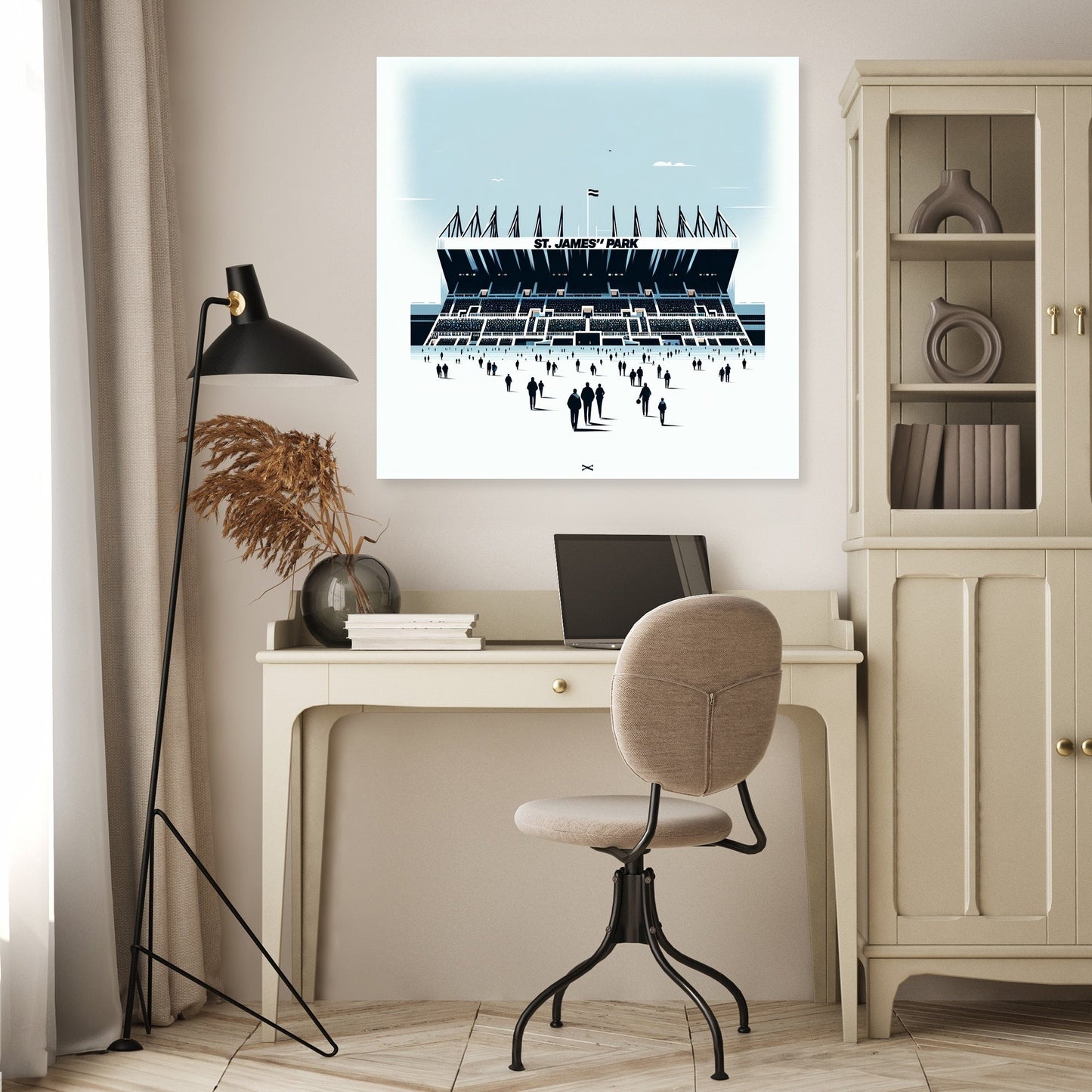 Newcastle St. James’ Park Anticipation Canvas