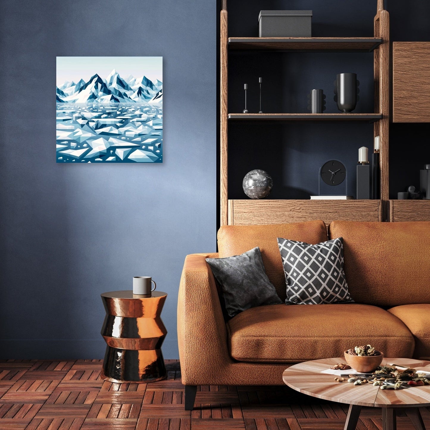 Frozen Arctic Canvas