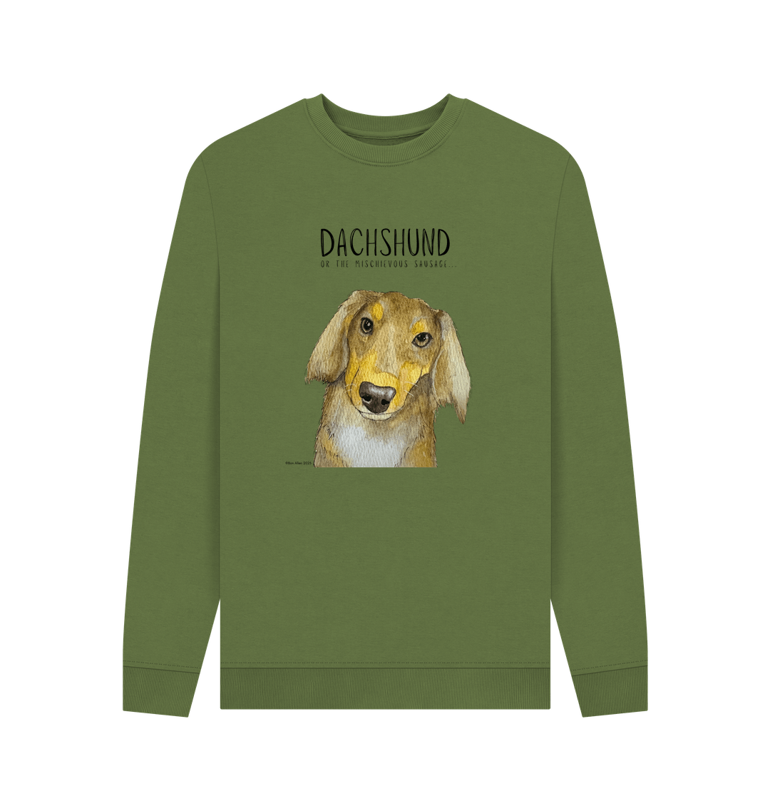 Long Haired Hot Dog Sweatshirt – For the Fearless Doxie Fans!