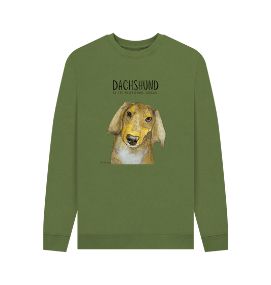 Long Haired Hot Dog Sweatshirt – For the Fearless Doxie Fans!