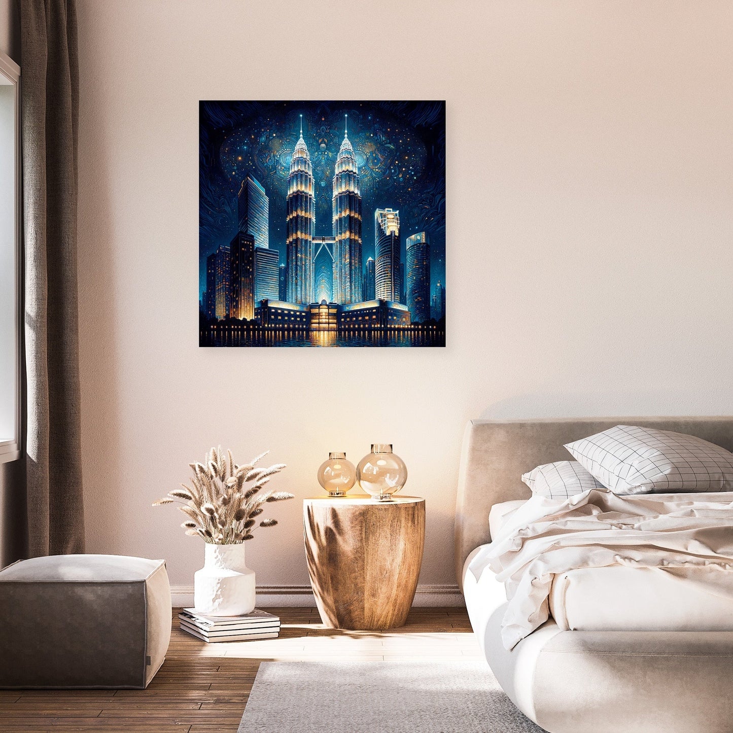 Luminous Geometry Canvas