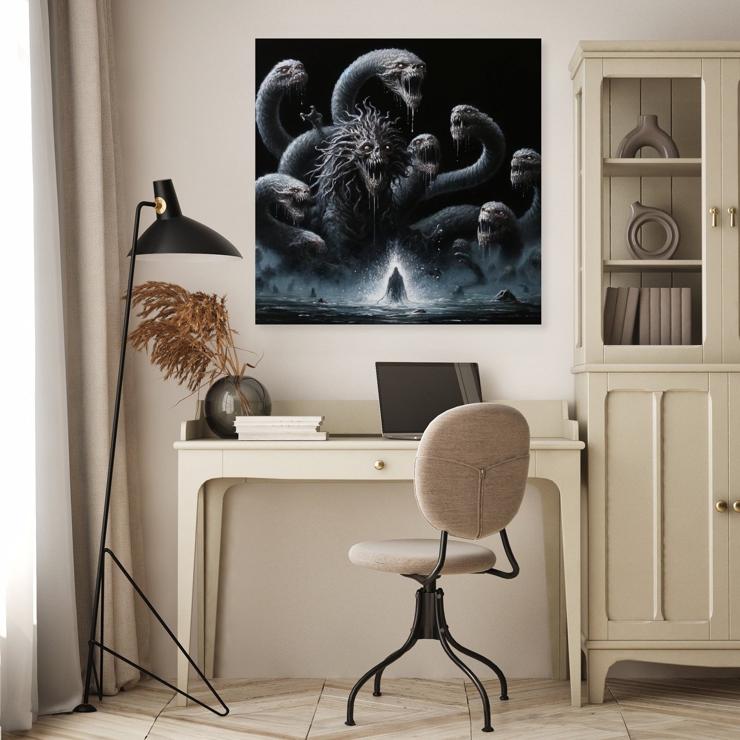 Swamp Battle Canvas