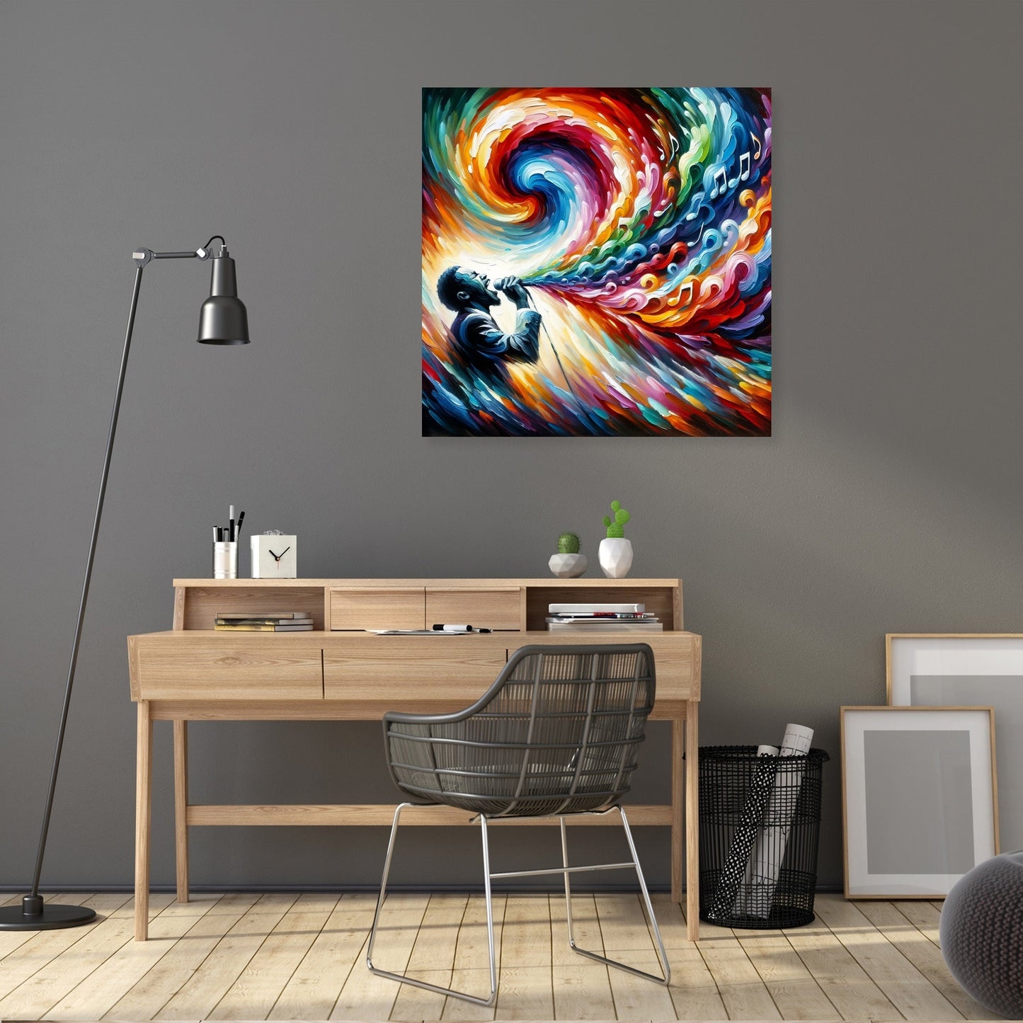 Jazz Resonance Canvas