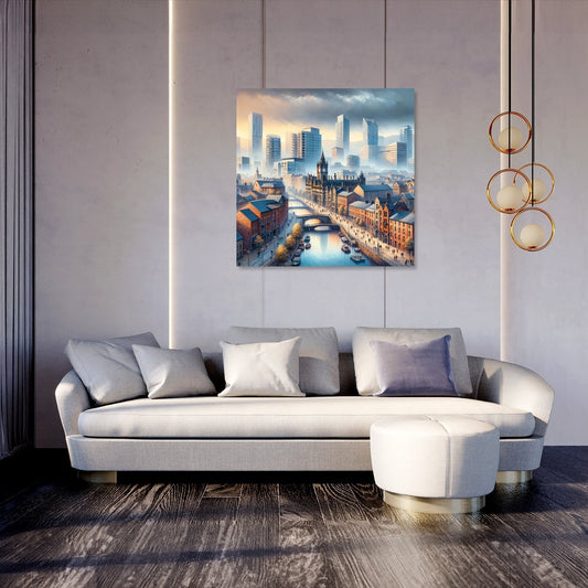 Manchester Mosaic Canvas
