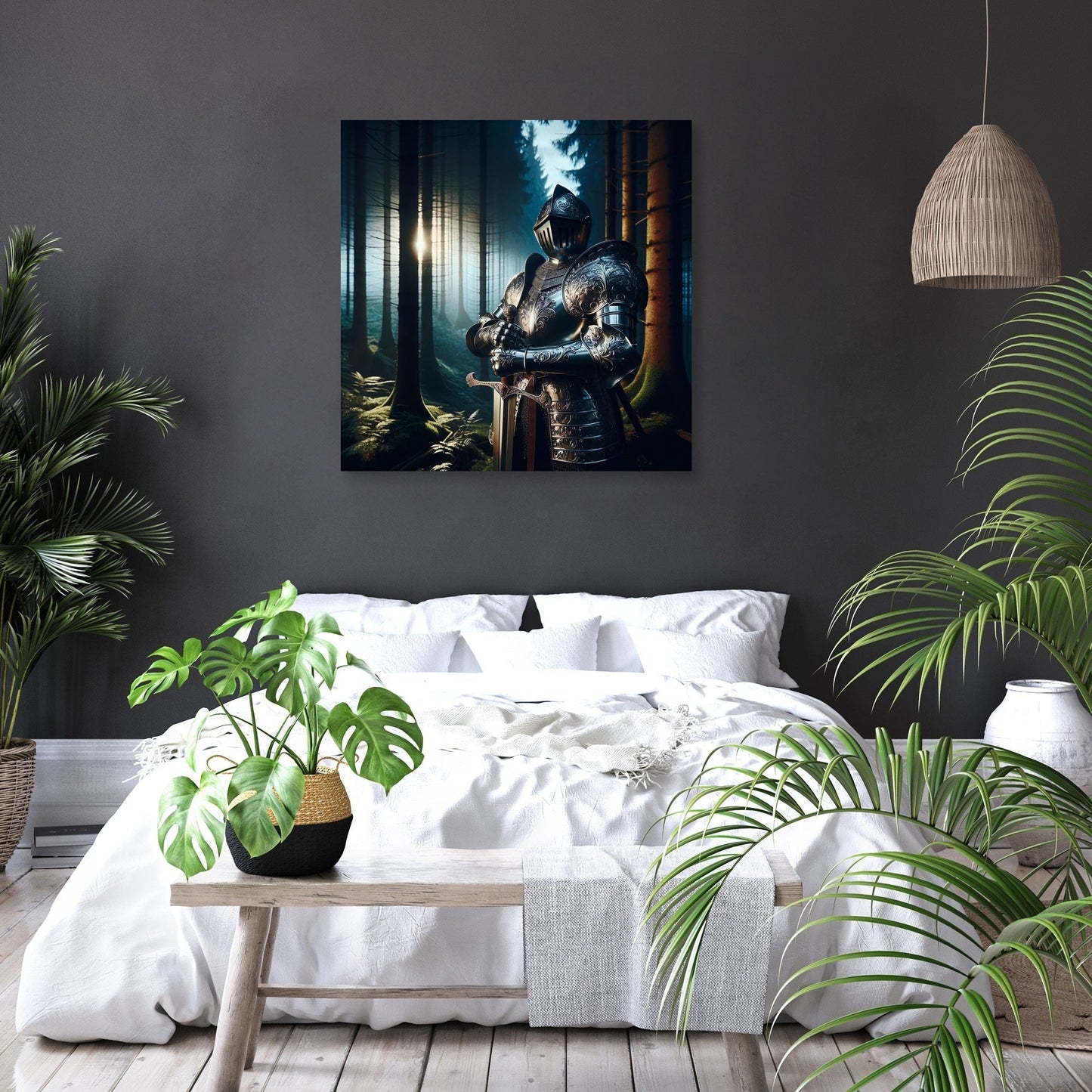 Guardian at Dusk Canvas