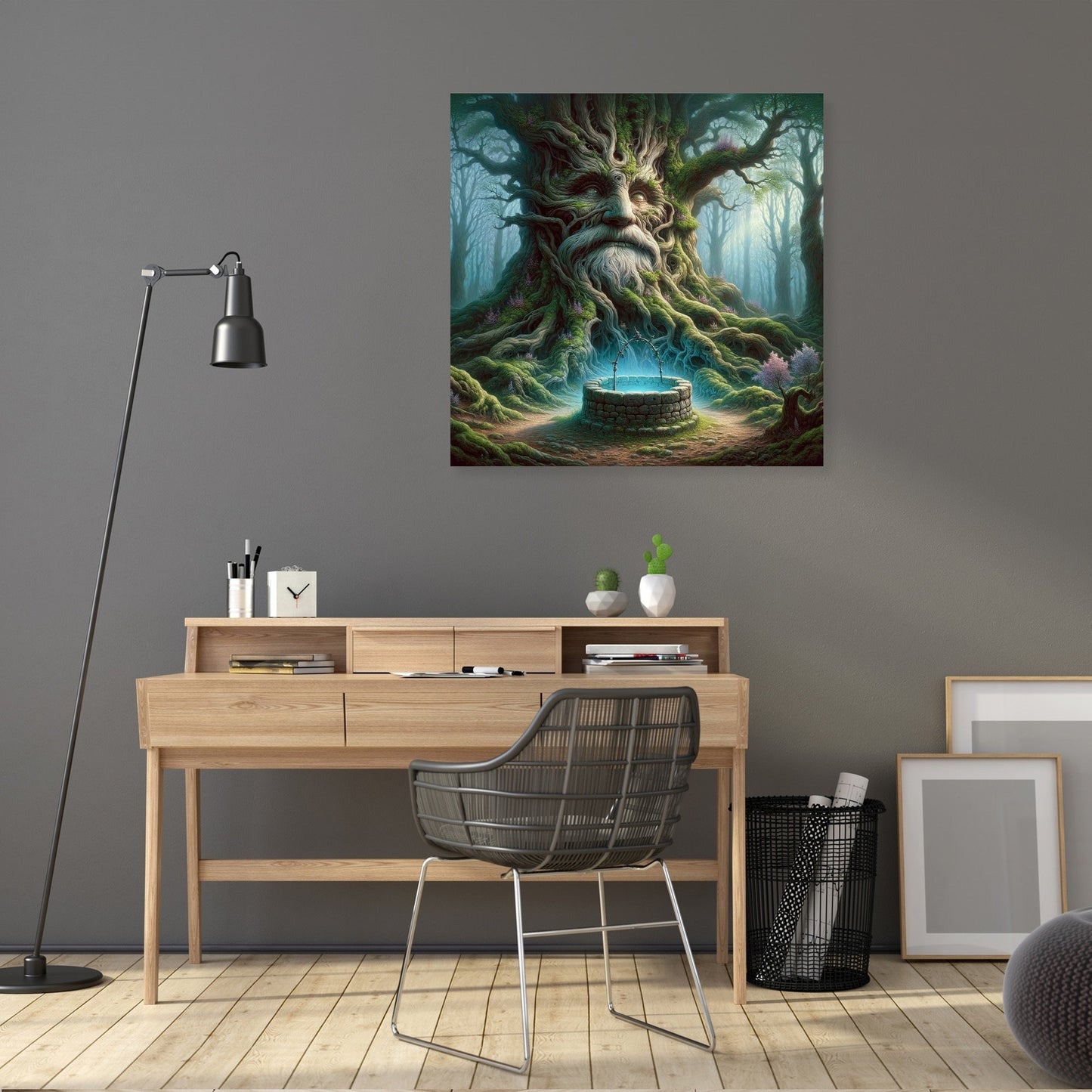 Ancient Watcher Canvas