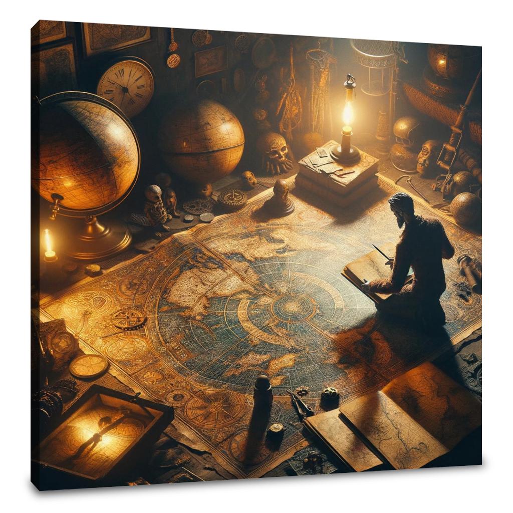 Cartographer's Quest Canvas