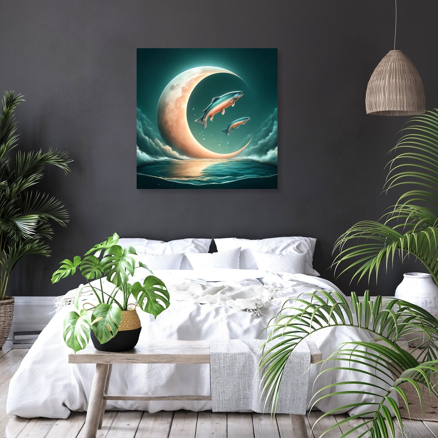 Lunar Leap Canvas